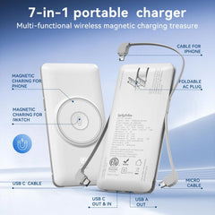 LuckyFELLOW magnetic 10000mAh Apple Watch charging with strong hold