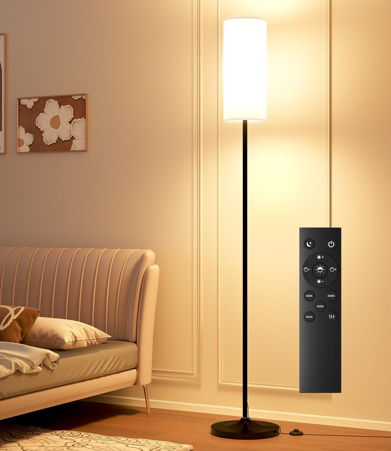 Luckystyle lamp for office or living room supports focused tasks.