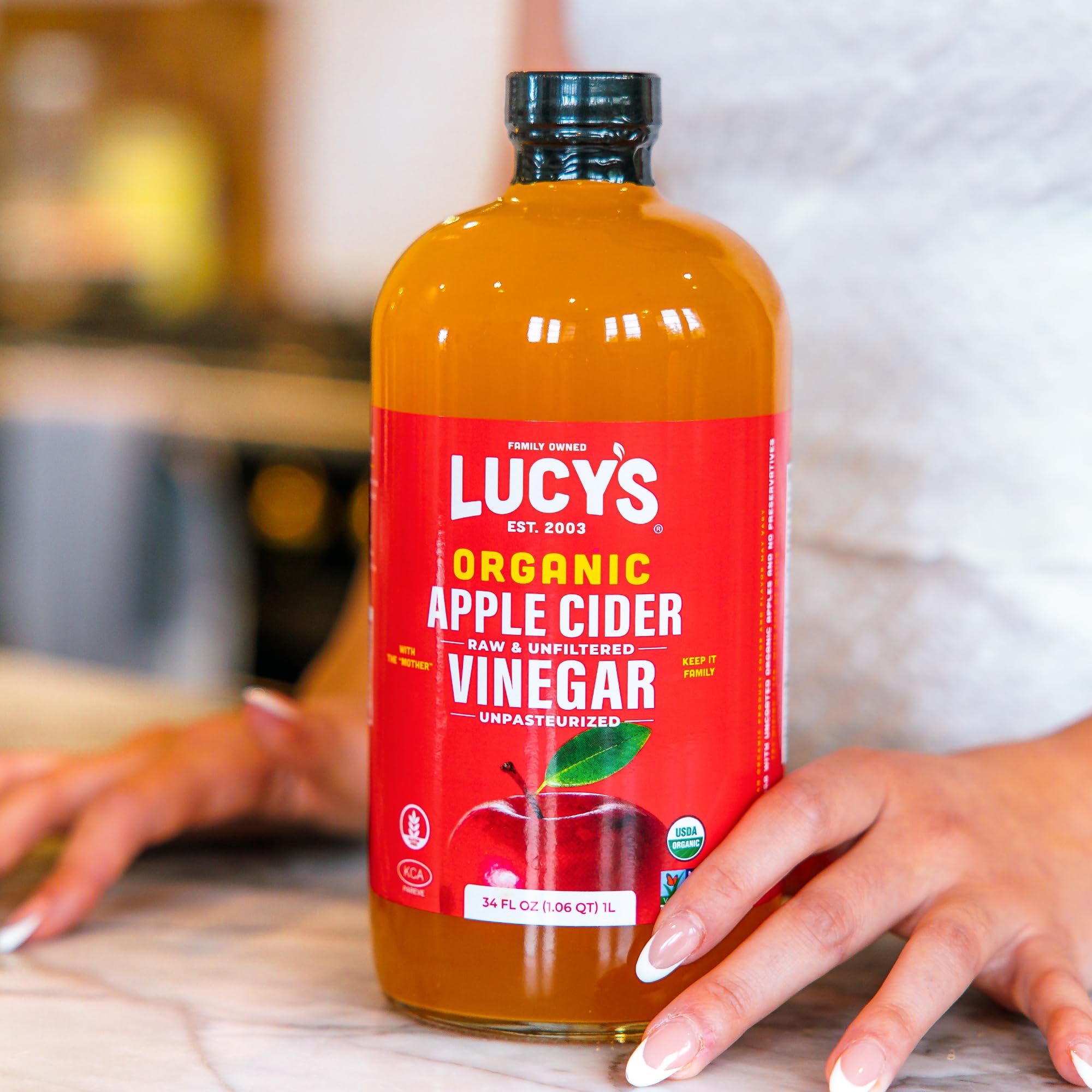 Lucy’s family-owned brand story adds warmth and trust to your pantry.
