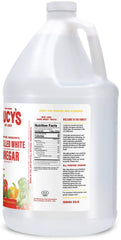 Lucys White Vinegar serves as a salt substitute for baking and marinades