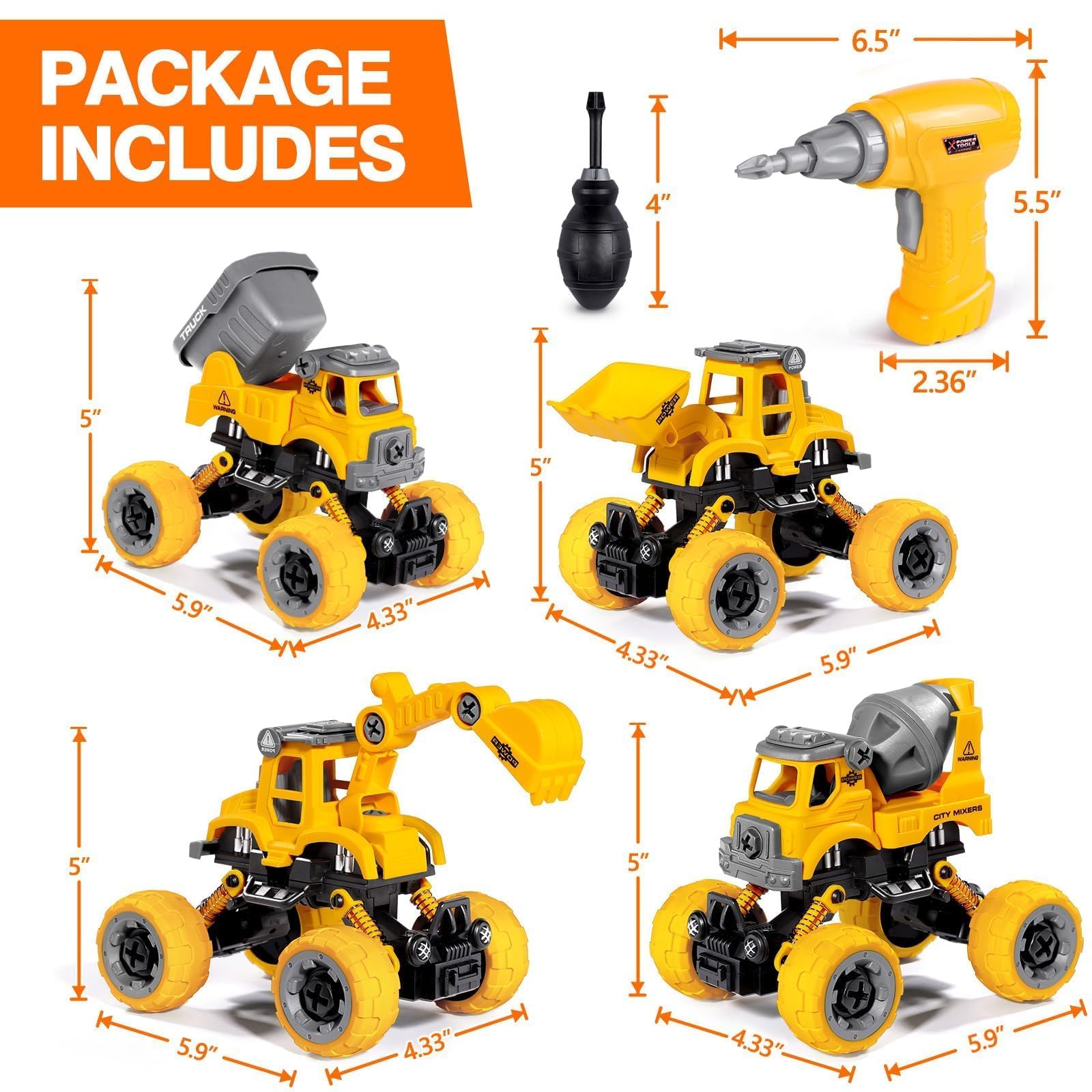 LUDILO anti-slip tires truck for stable indoor exploration.