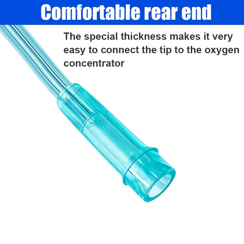 Luisddi soft tubing contours to face and ears for comfortable extended wear