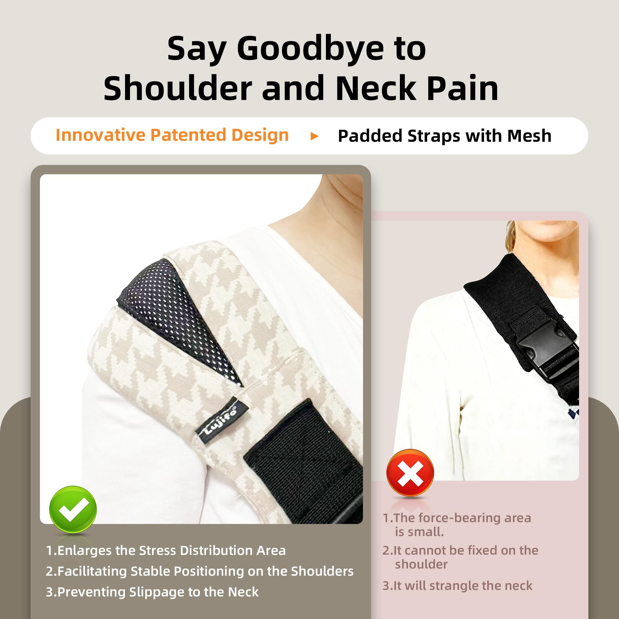 Lujifo quick-wear sling simplifies busy mornings with fast transitions.