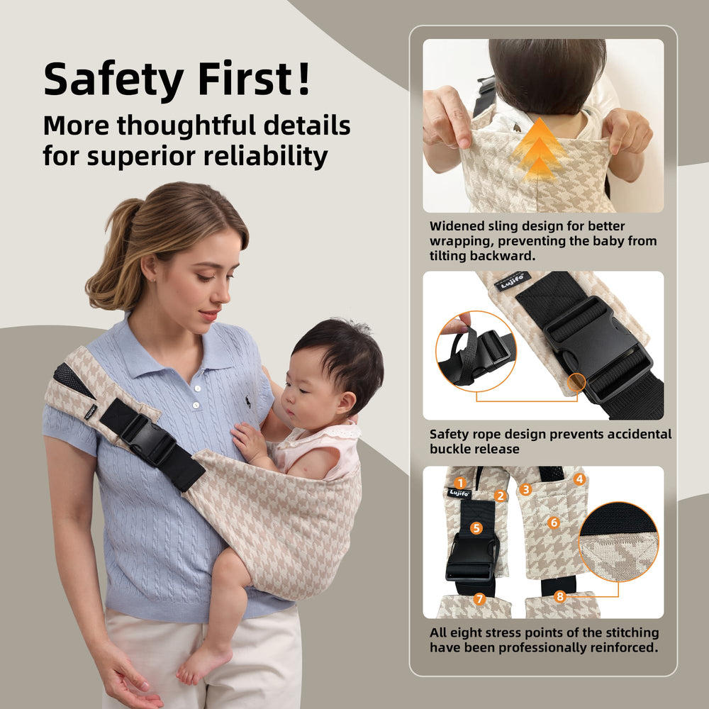 Lujifo ventilated straps keep shoulders cool during longer wear.