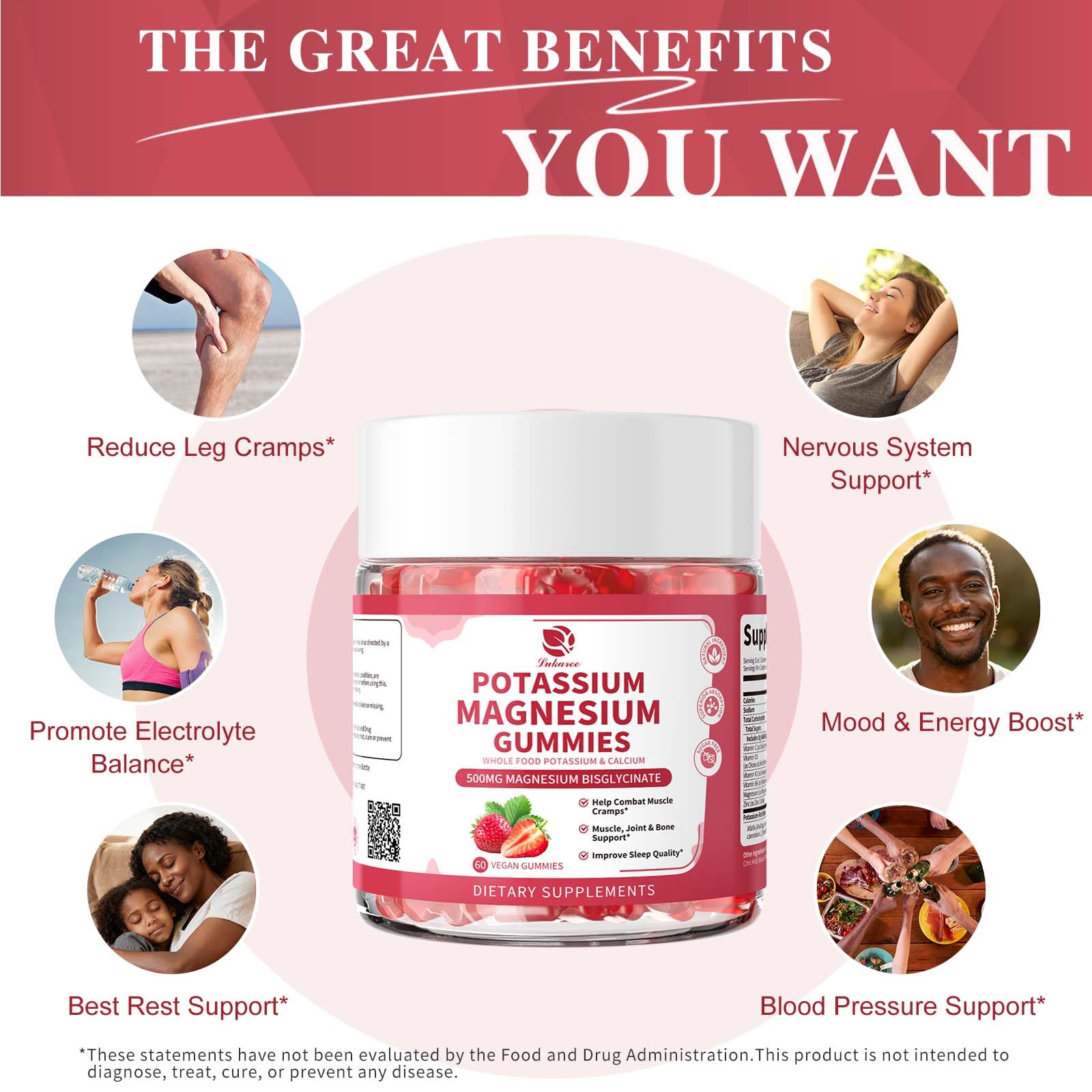 Lukaree bisglycinate magnesium offers high bioavailability.