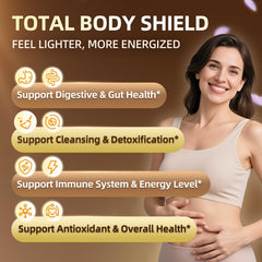 Lukaree label detail emphasizing clean vegan formula