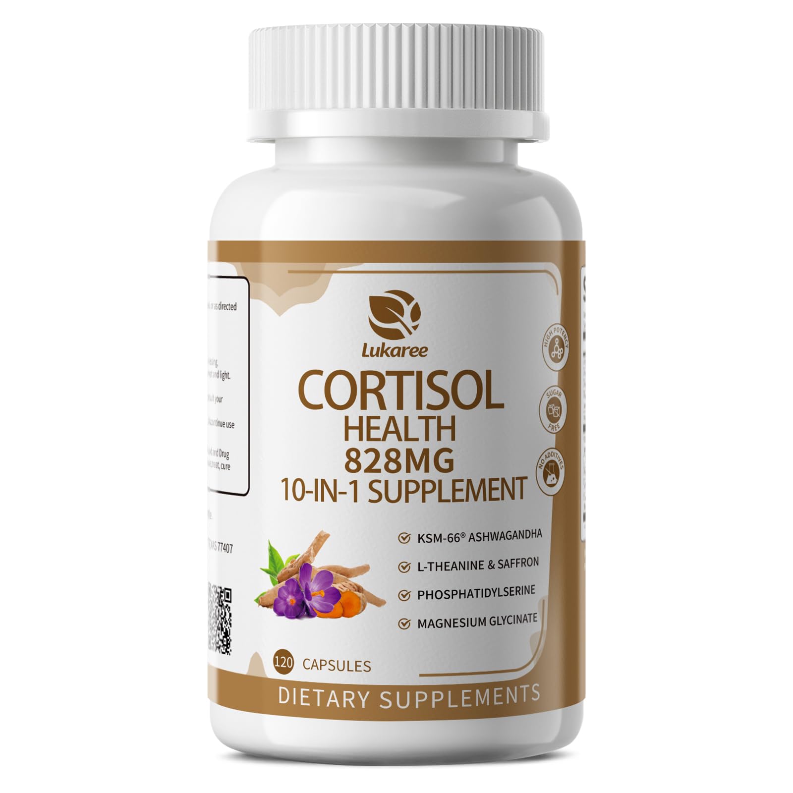 Lukaree Turmeric capsules highlighting natural wellness support.