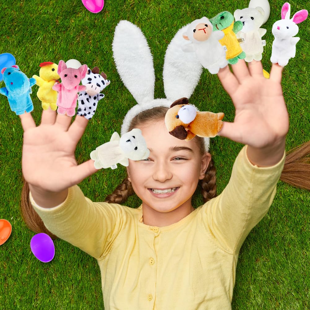 LUKBERA bright five-color eggs ready for Easter egg hunts