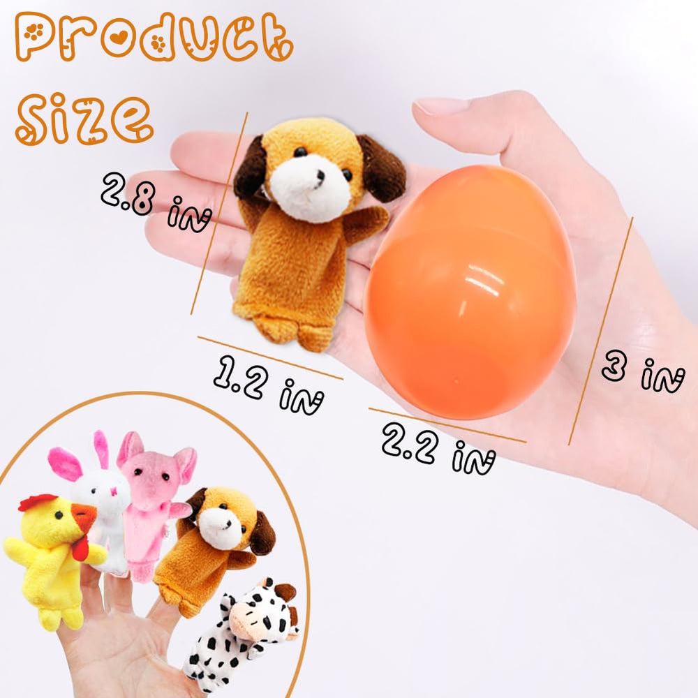 LUKBERA soft plush finger puppets closeup for tactile fun