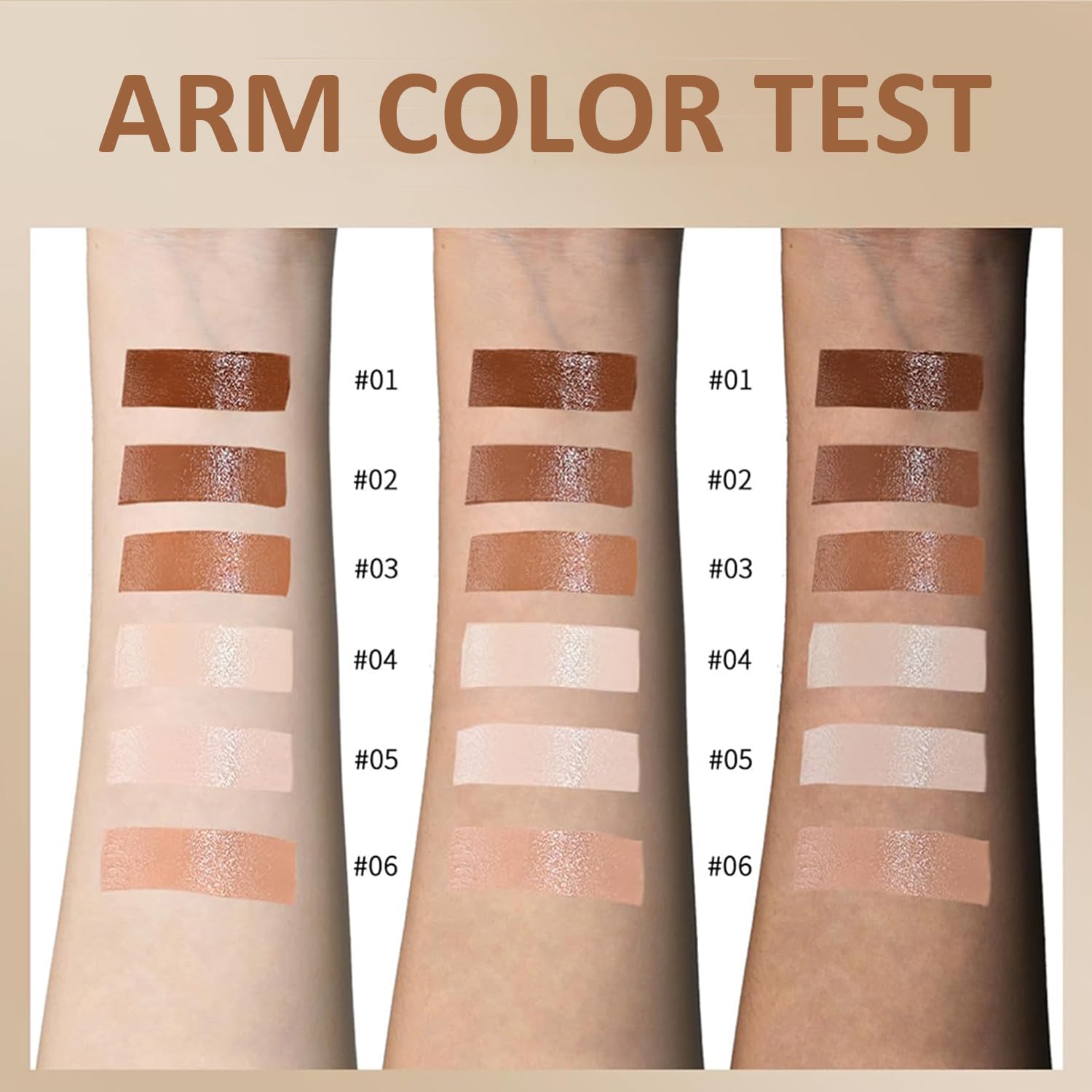 Lulesi Dewy Finish glow on cheeks and forehead with light-reflecting particles.