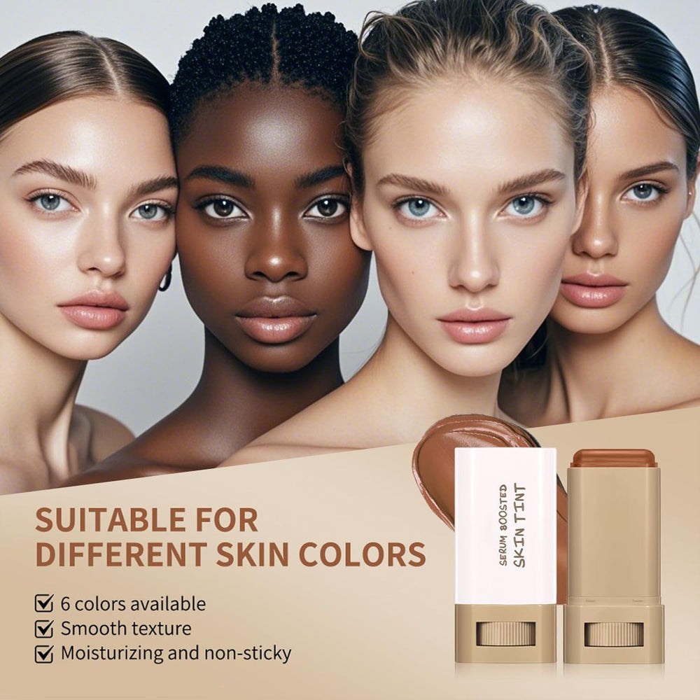 Lulesi Skin Tint Buildable Swatches demonstrate sheer to medium coverage.