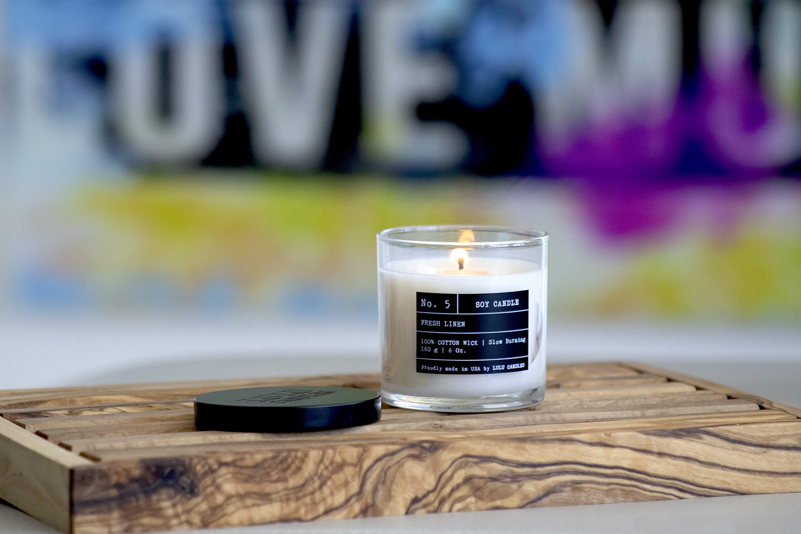 Lulu Candles Jasmine Oud Sandalwood packaging suggests premium gifting