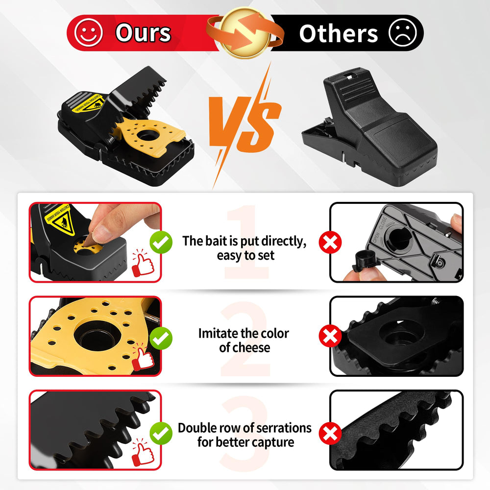 LULUCATCH highly-sensitive-trigger captures even tiny mice with minimal delay.