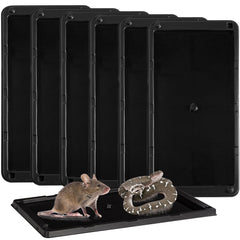 LULUCATCH mouse traps with large trays capture bigger rodents safely at home.