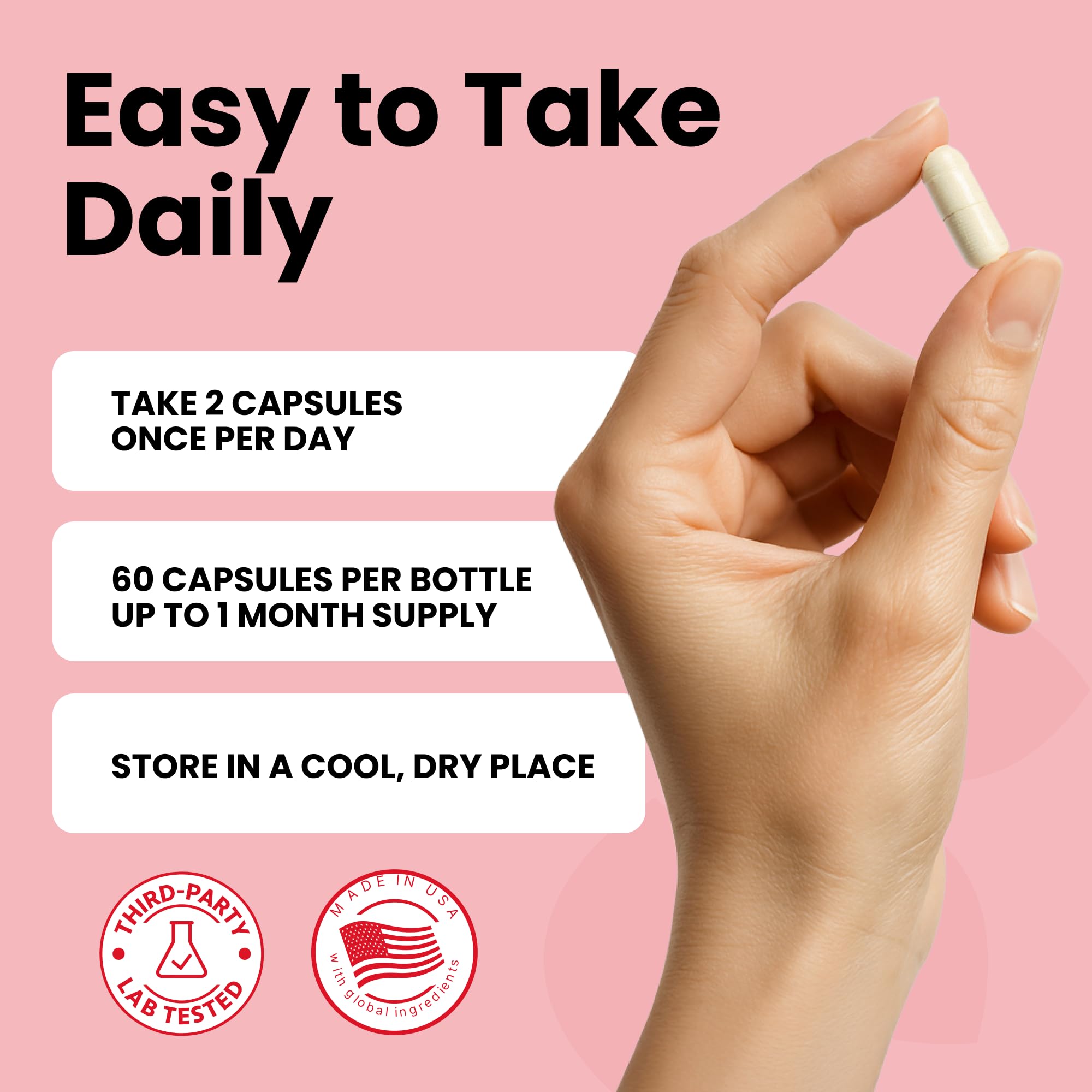 Luma Nutrition nattokinase 30-day supply concept with capsules