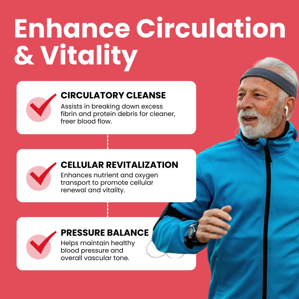 Luma Nutrition nattokinase bottle front with premium heart health support