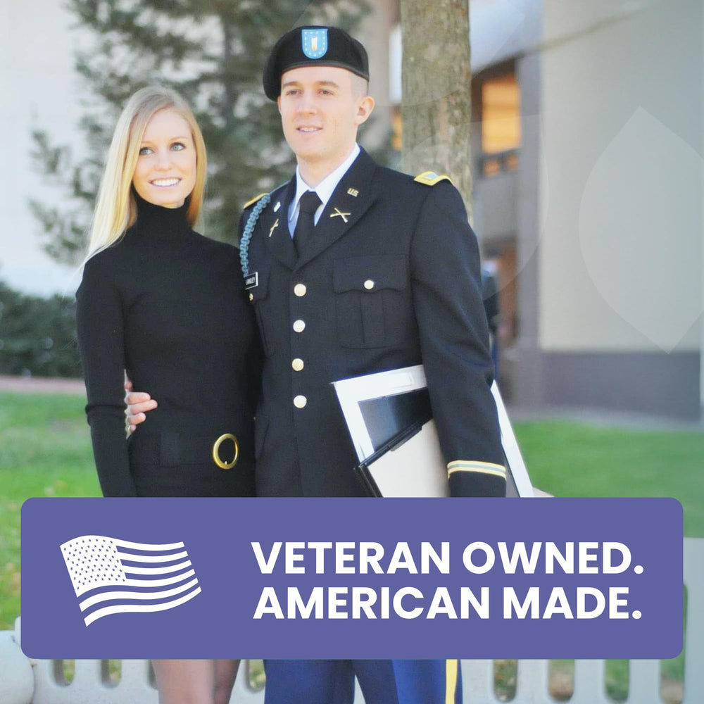 Luma Nutrition USA-made, veteran-owned badge signals high-quality digestive support