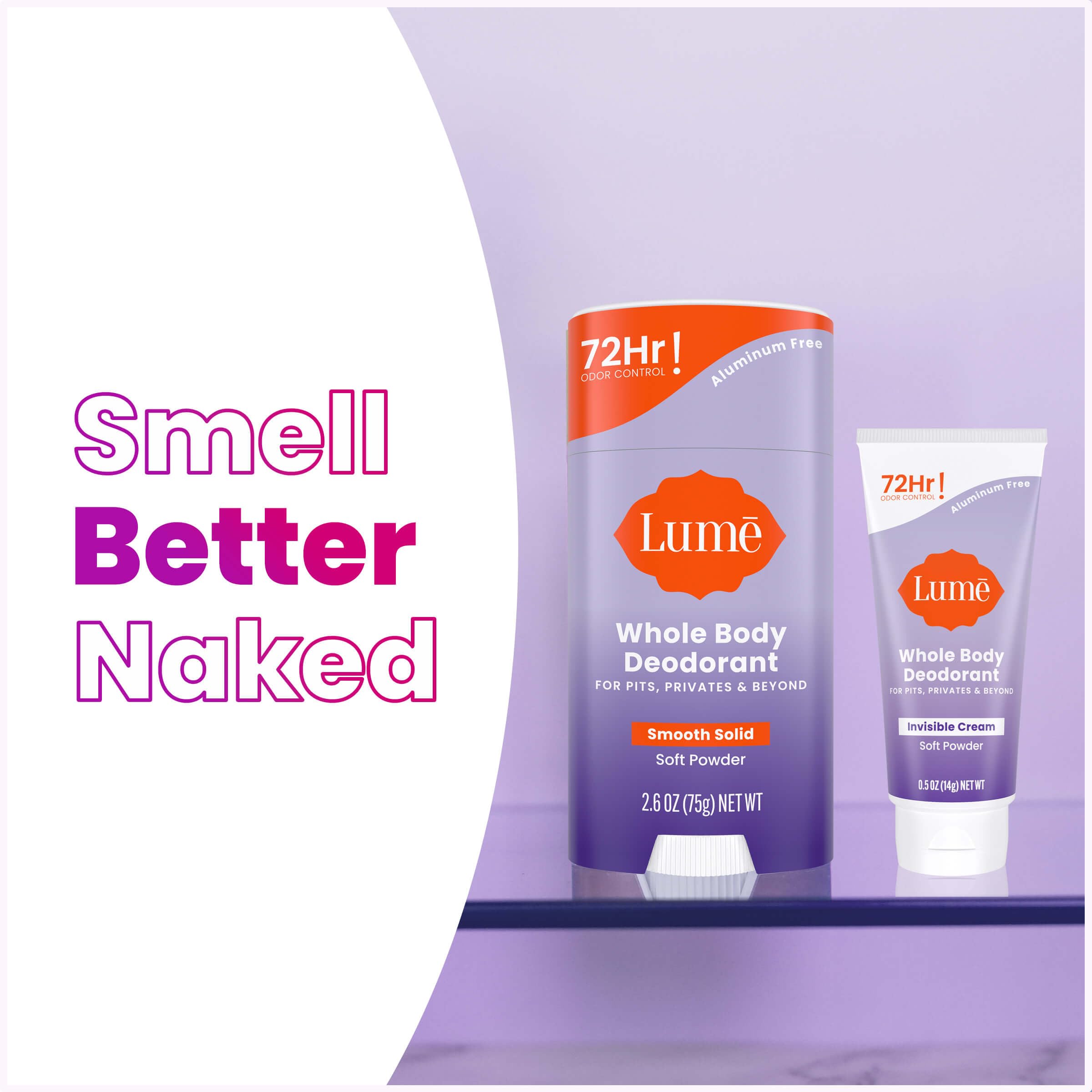 72-hour odor control concept with Lume demonstrated