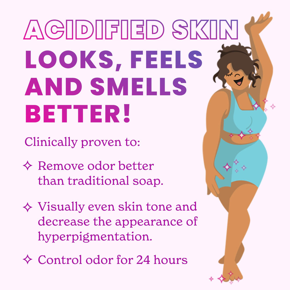 Lume Acidified Body Wash foam-dispersion with rich citrus aroma