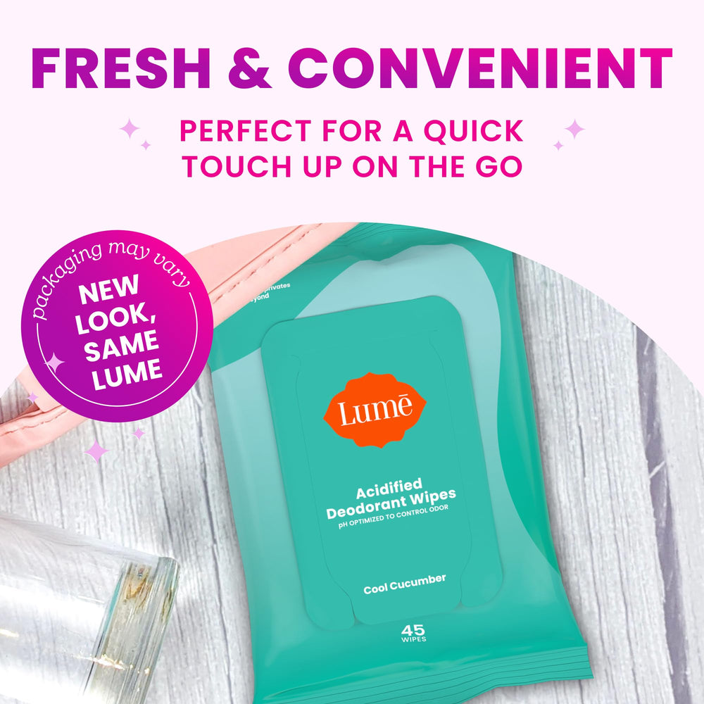 Lume wipes are environmentally friendly and designed to break down after use