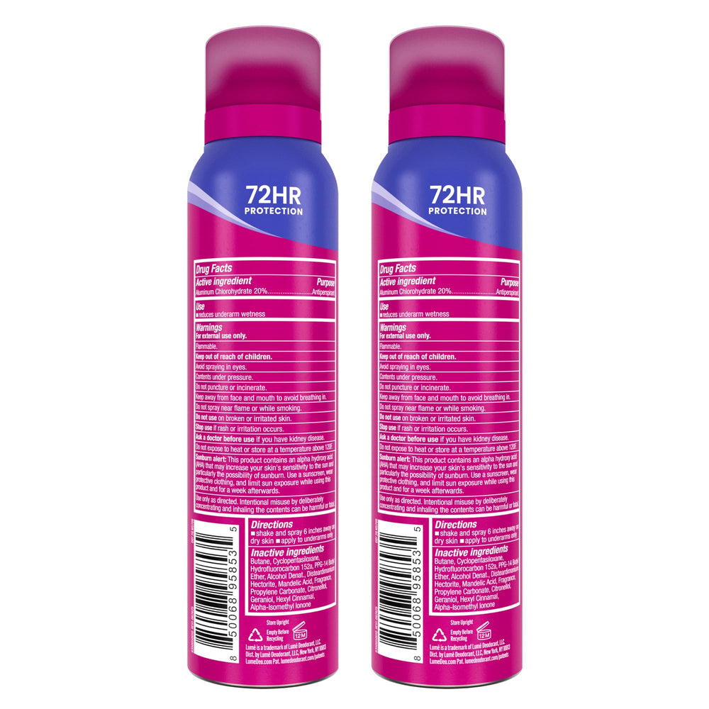 Lume Deodorant Plus pairs with Whole Body Deodorant for head-to-toe confidence.