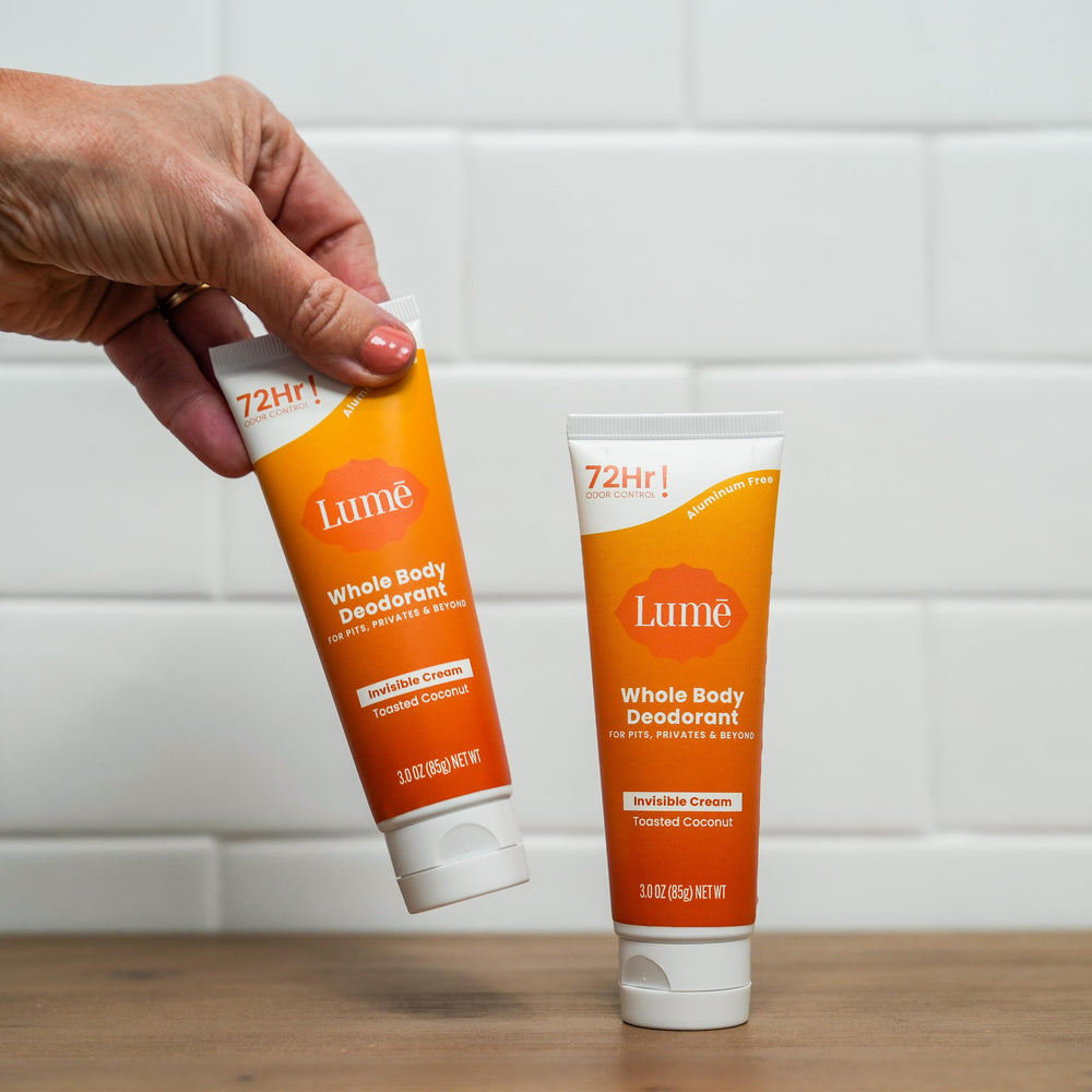 Lume invisible cream rubs in like lotion