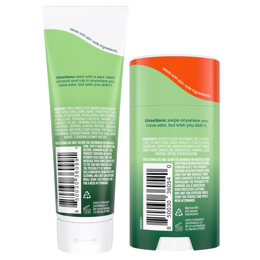 Lume Fresh Alpine odour control demo emphasizes long-lasting protection.