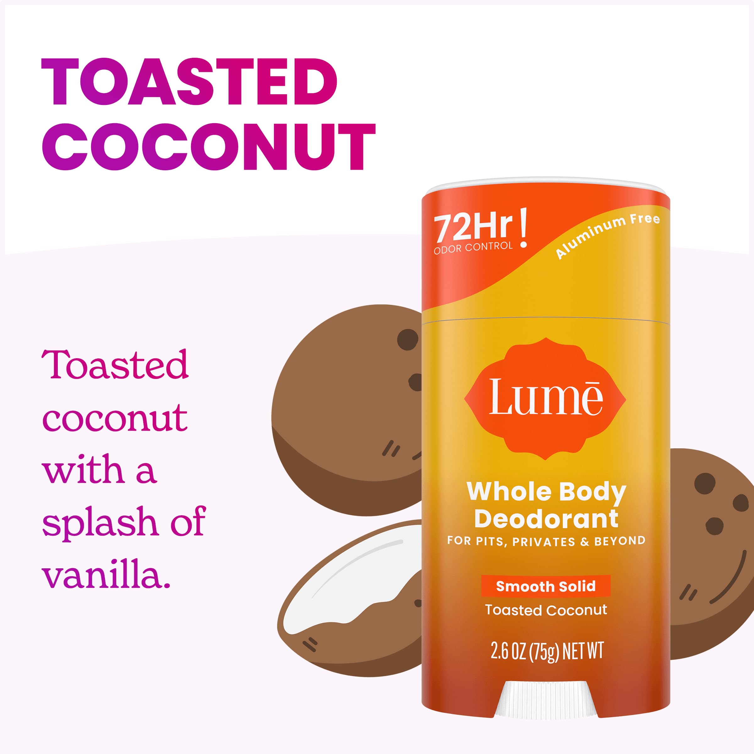 Front view of Lume 3-pack packaging for convenient multi-pack