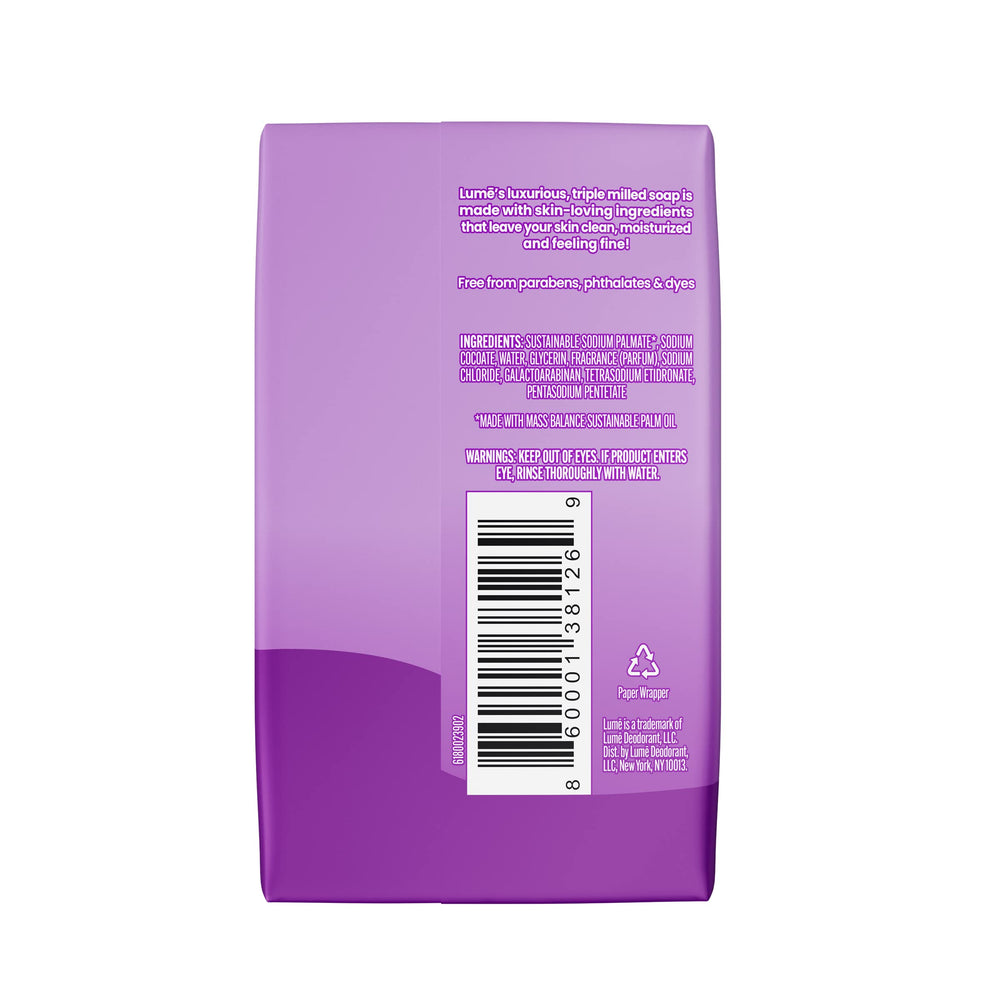 Lume Lavender Sage soap packaging displayed for gifting or shelf use