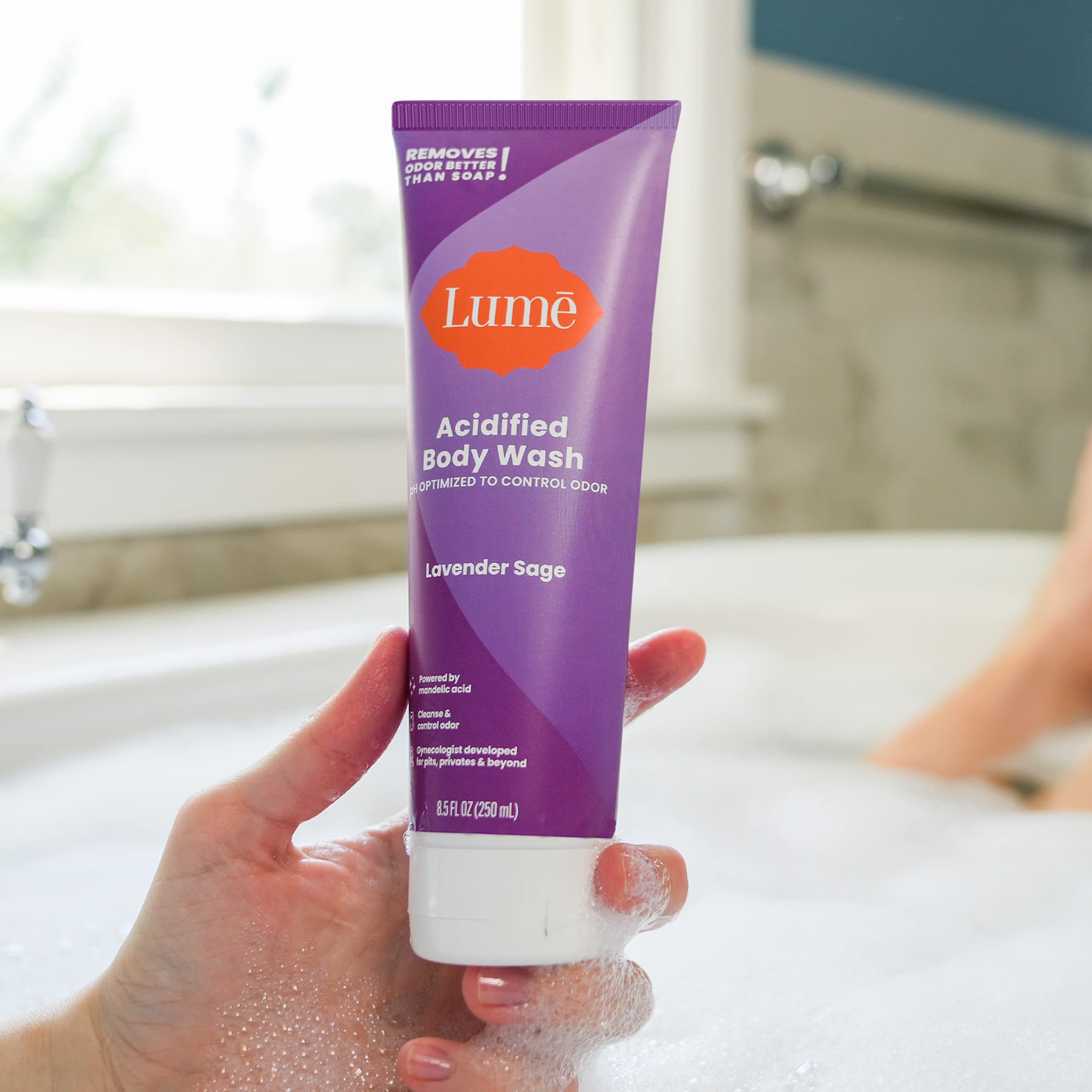 Pair with Lume deodorant for complete odor management routine