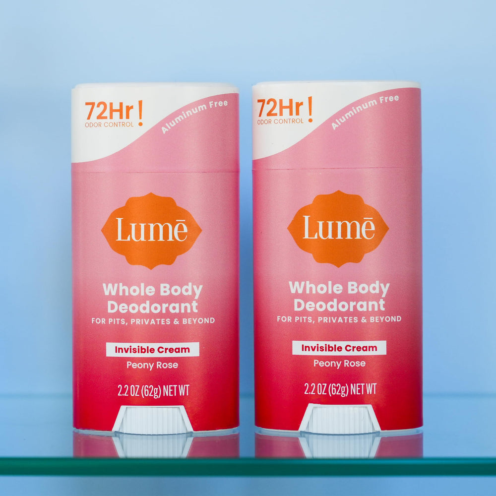 Lume long-lasting odor control across multiple body areas