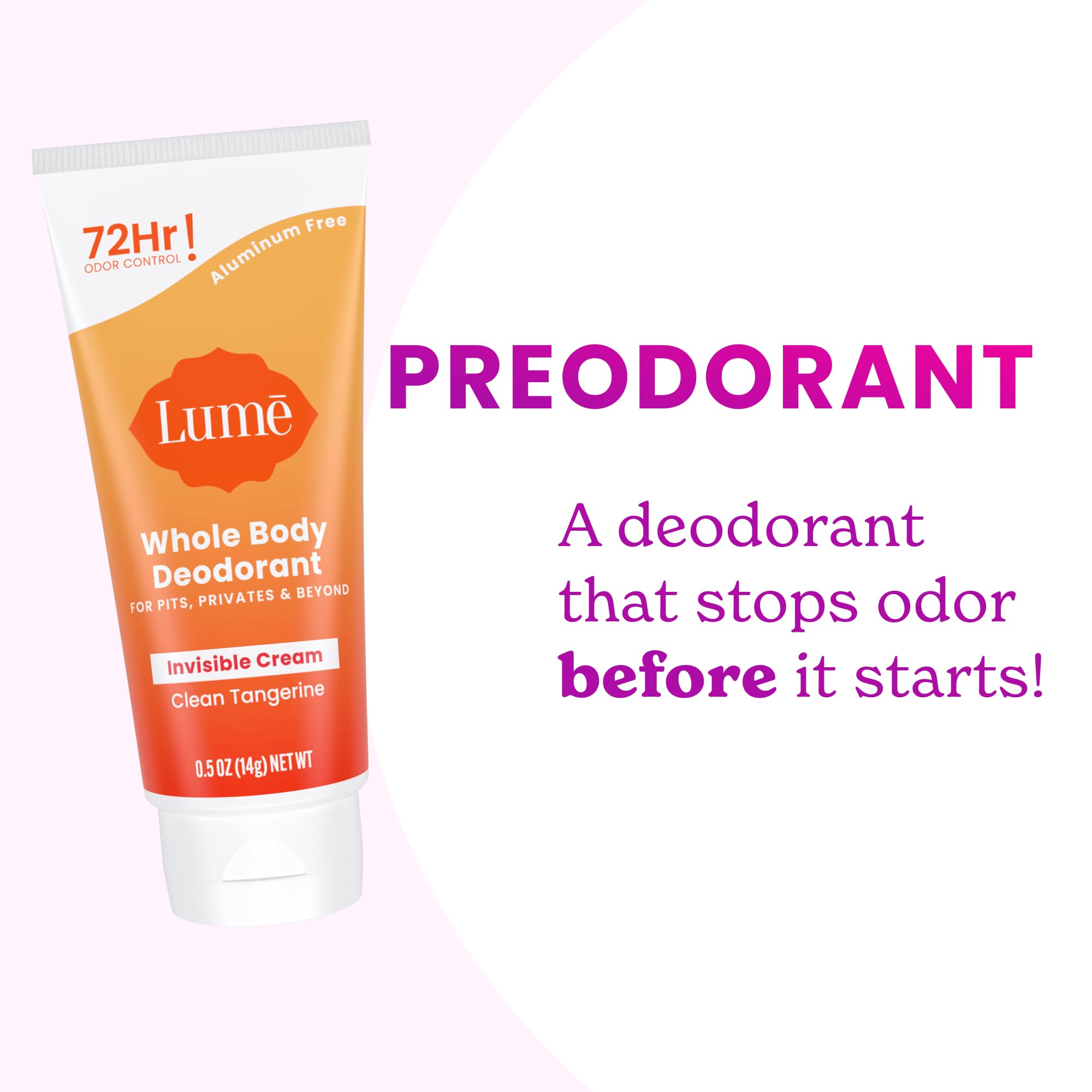 Lume pH-balanced formula blocks odor before it forms.