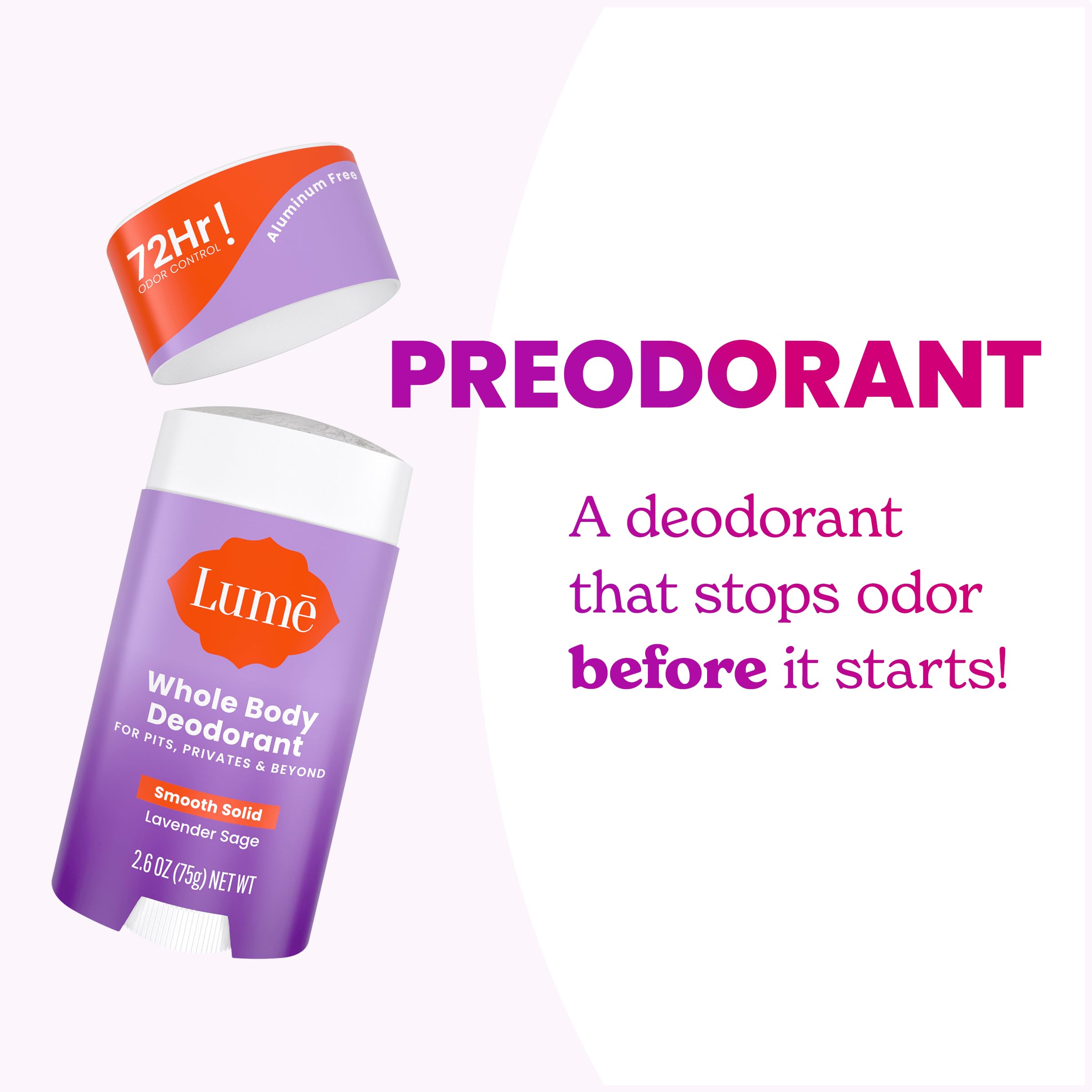 Lume Pits odor-control closeup highlighting versatile application.