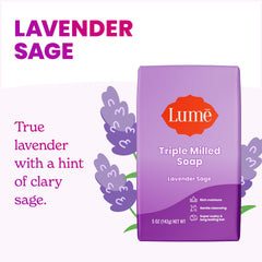 Close-up of dense lather from Lume triple milled soap