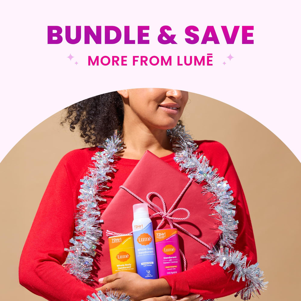 Lume science-backed odor-block concept illustrating long-lasting protection.