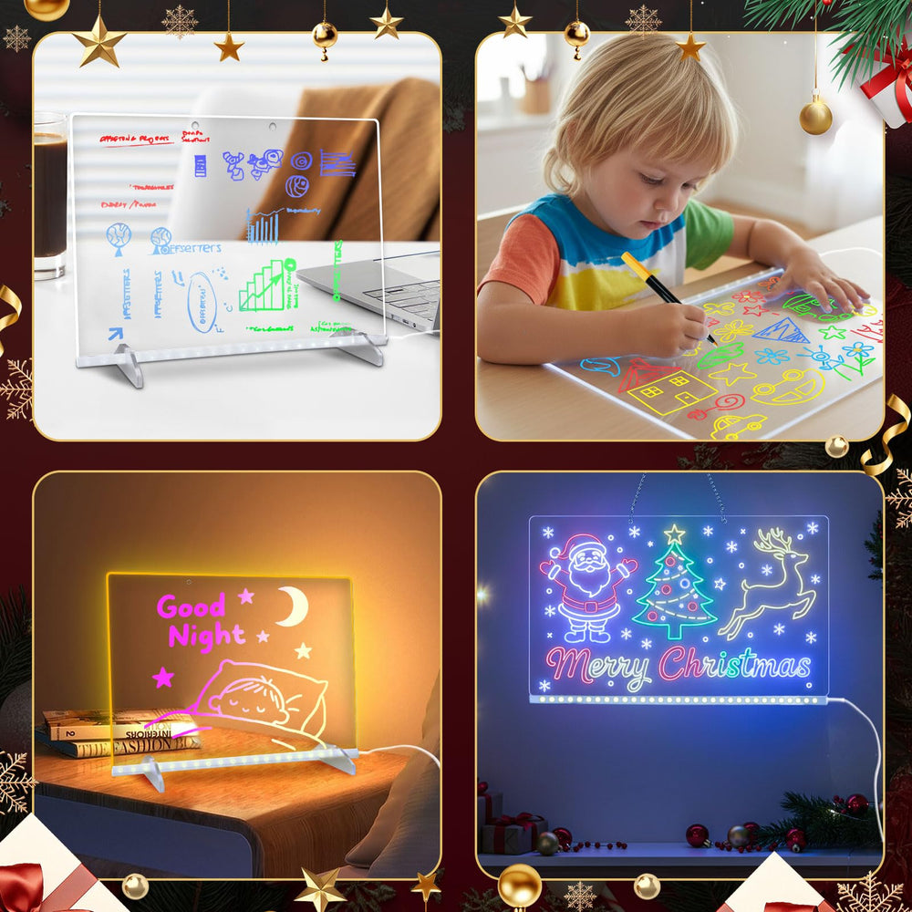 Lumiboard doubles as decorative memo board and ambient light for home