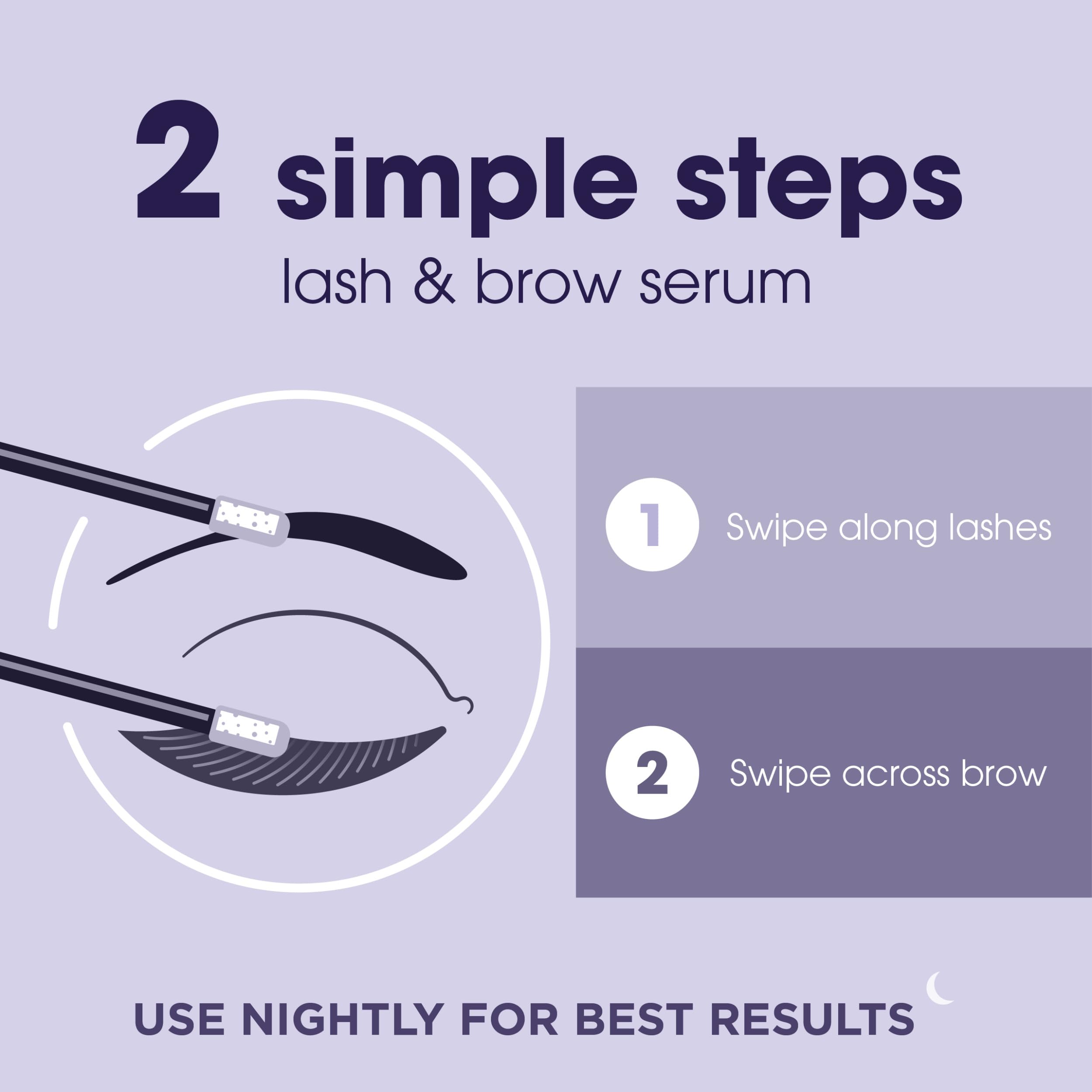 Lumify close-up on peptides, biotin, and hyaluronic acid ingredients.