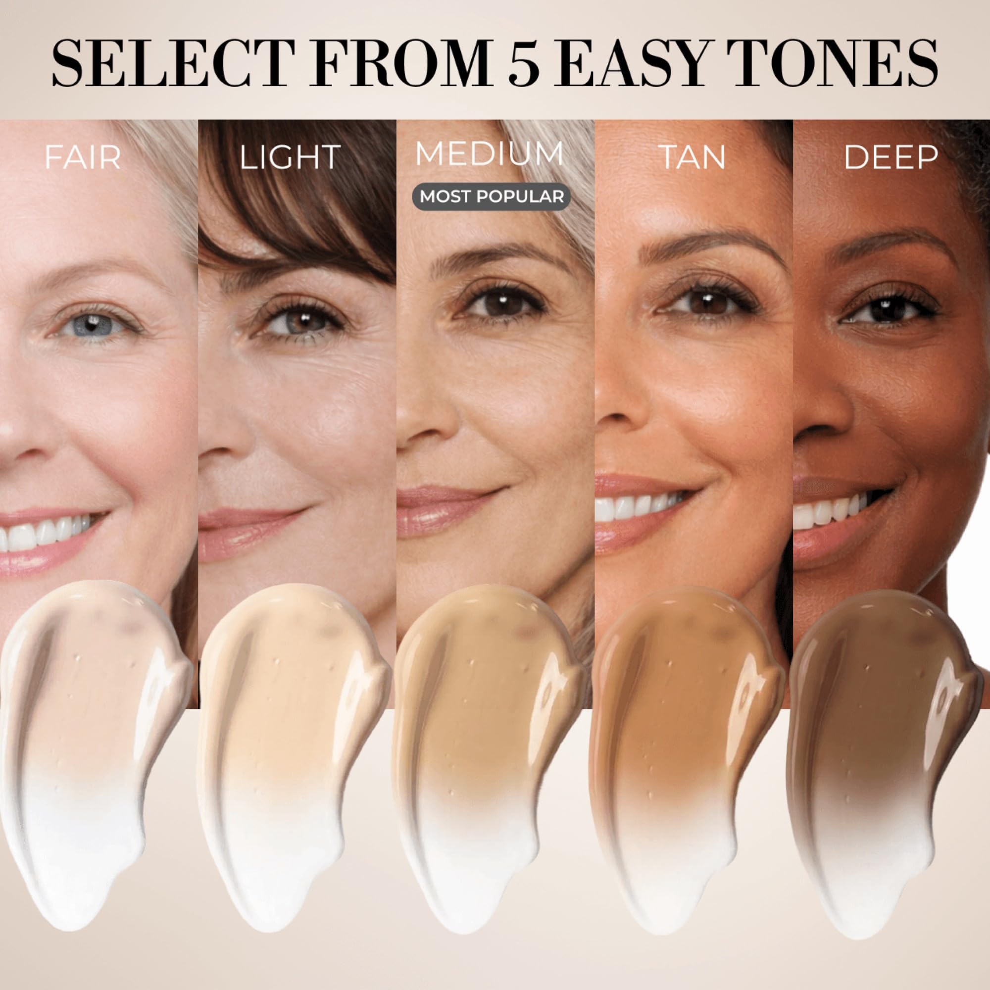 LUMINESS Liquid Mirage SPF 50 primer bottle highlighting sun protection and nourishment