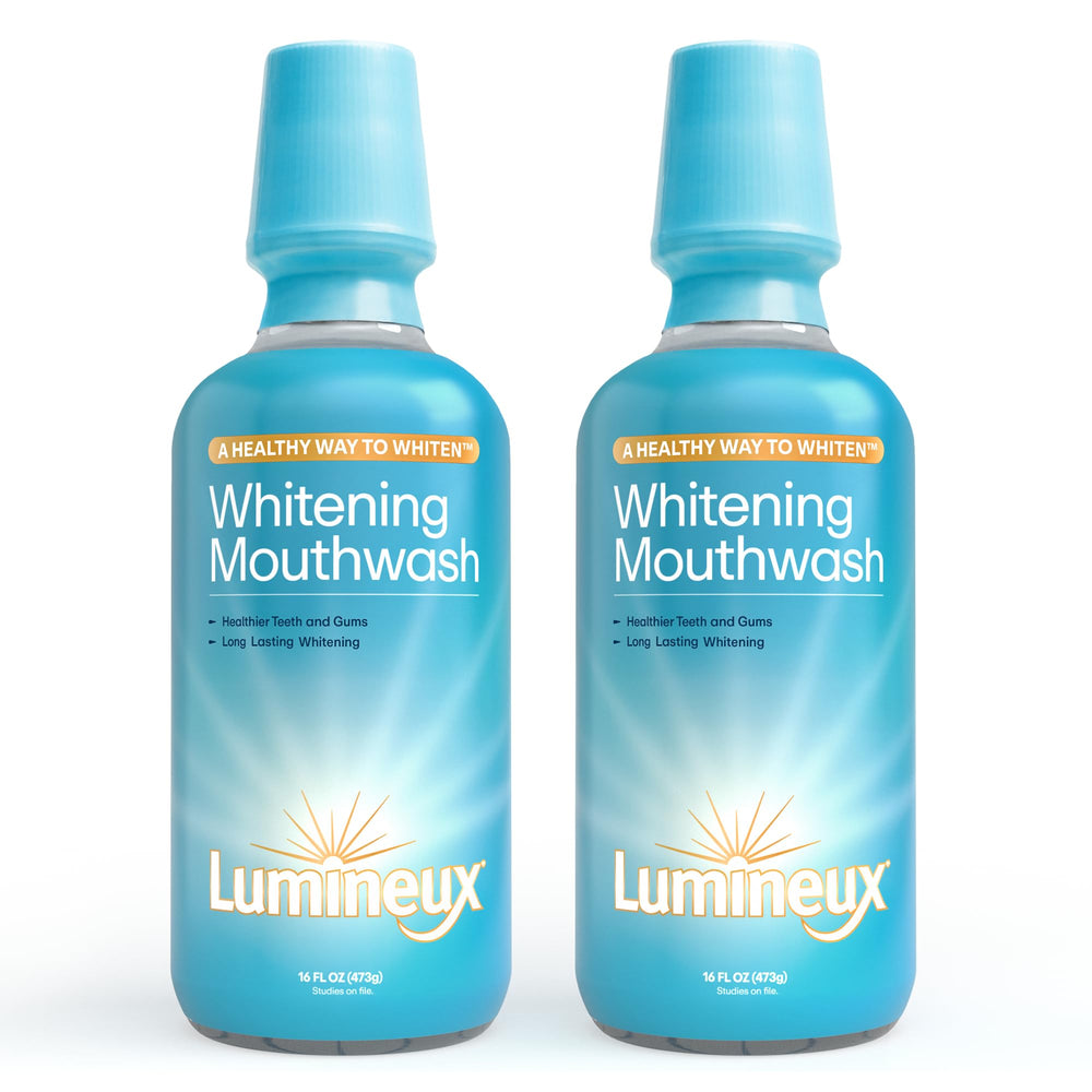 Lumineux Teeth Whitening Mouthwash bottle 16oz for gentle whitening without sensitivity