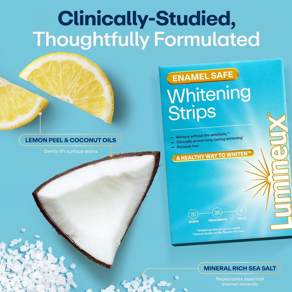 Close-up smile with Lumineux for a brighter look
