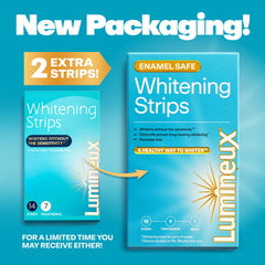 Lumineux toothpaste two-pack for daily whitening and fresh breath.