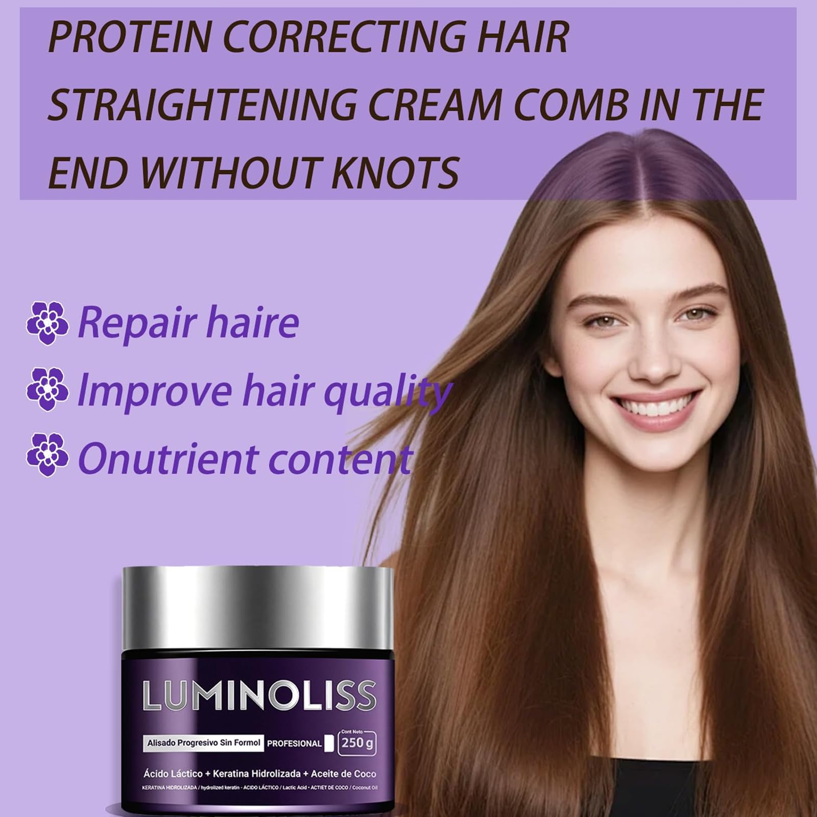 LuminoLiss shiny after smoothing demonstrates healthy gloss