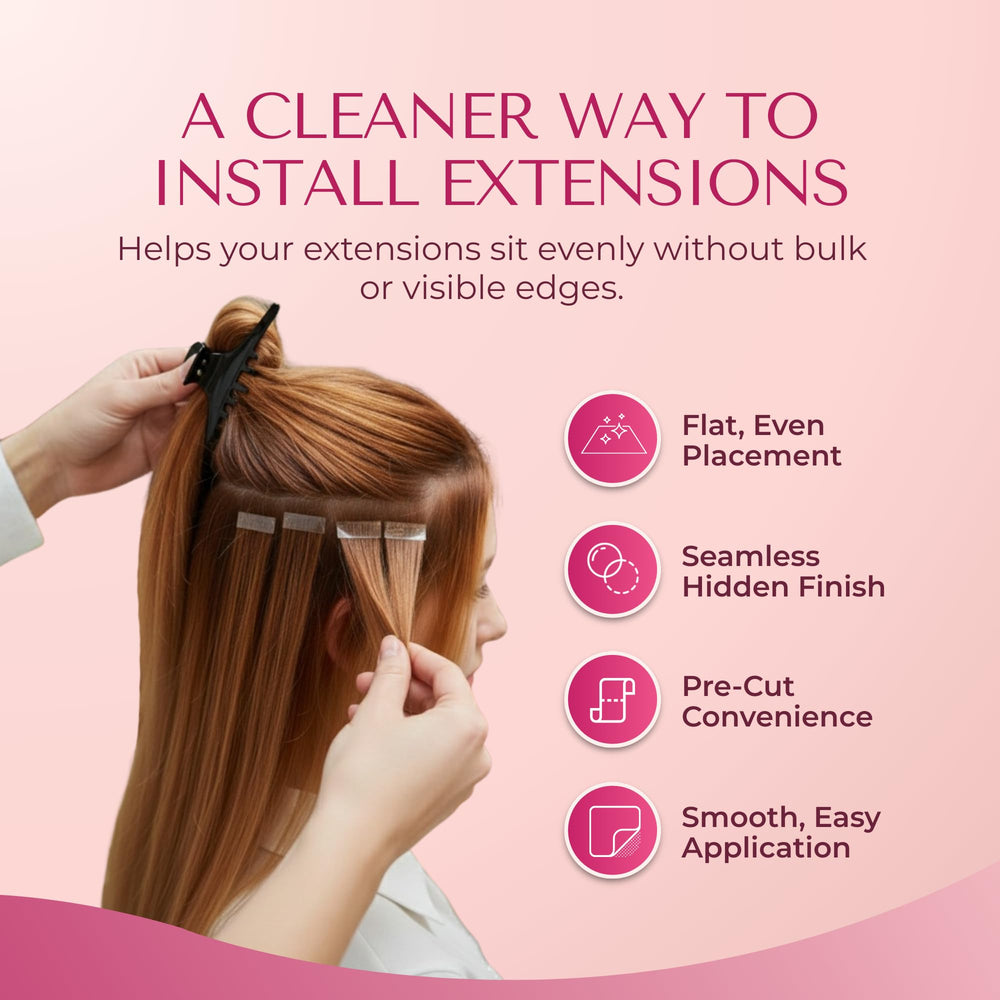 Lumoria tape-in extensions ideal for full installs or refreshes