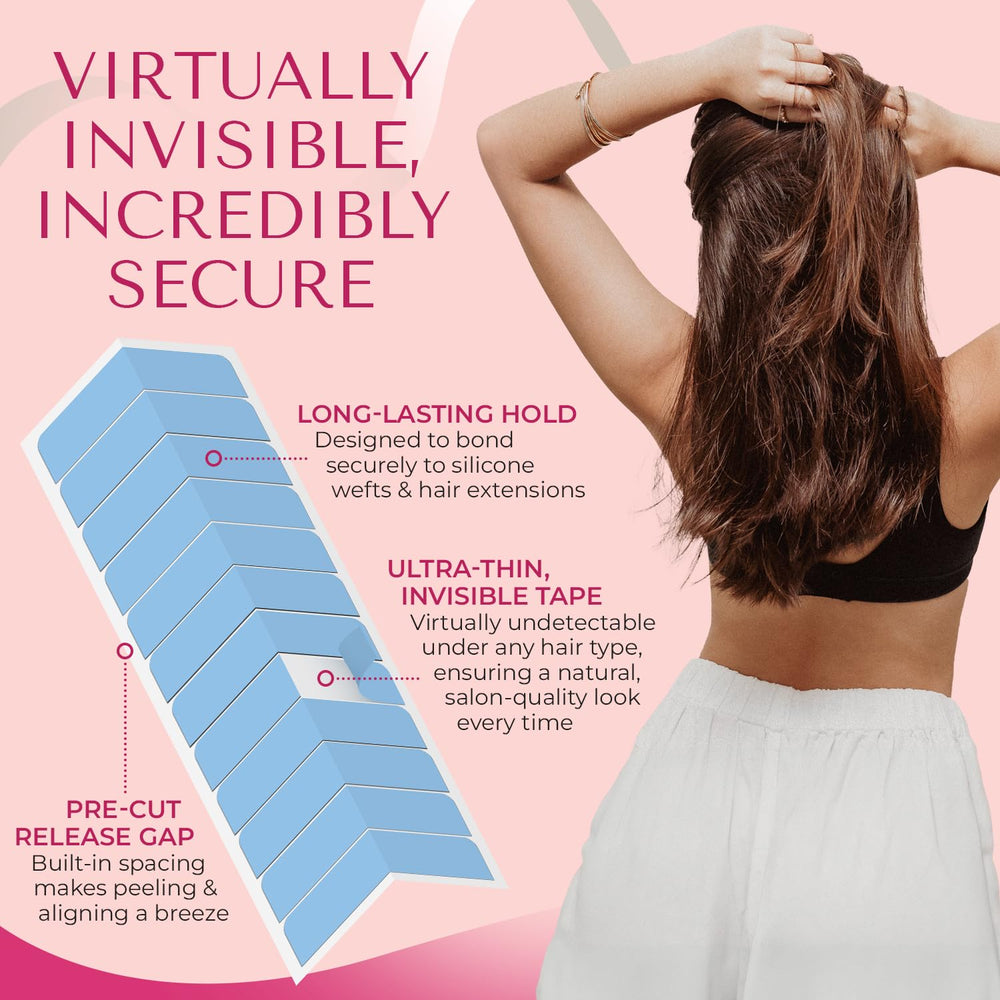 Lumoria pre-cut tape for extensions simplifies quick application