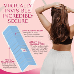 Lumoria pre-cut tape for extensions simplifies quick application