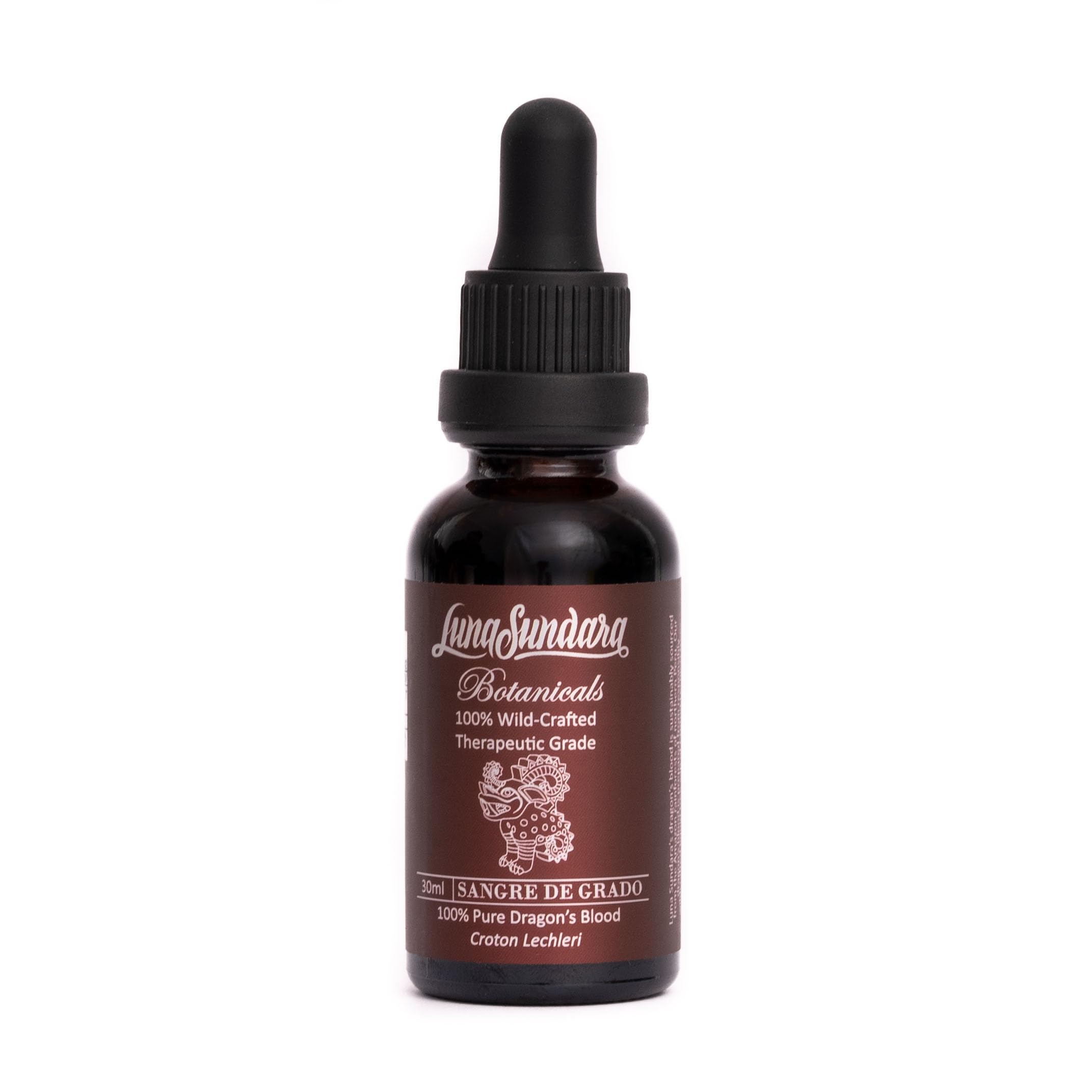 Luna Sundara Dragon's Blood Resin liquid bottle pour highlights purity for crafts.
