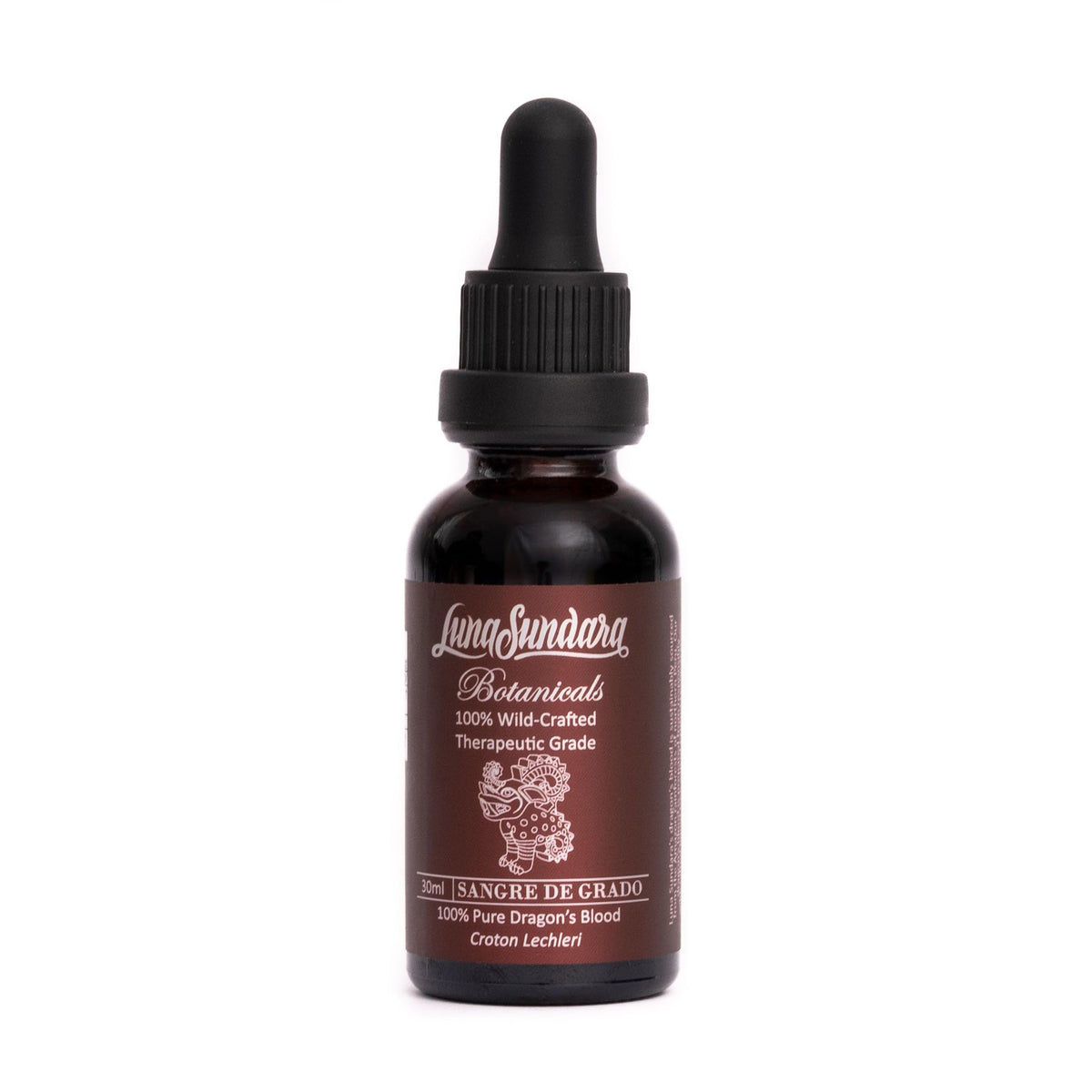 Luna Sundara Dragon's Blood Resin liquid bottle pour highlights purity for crafts.