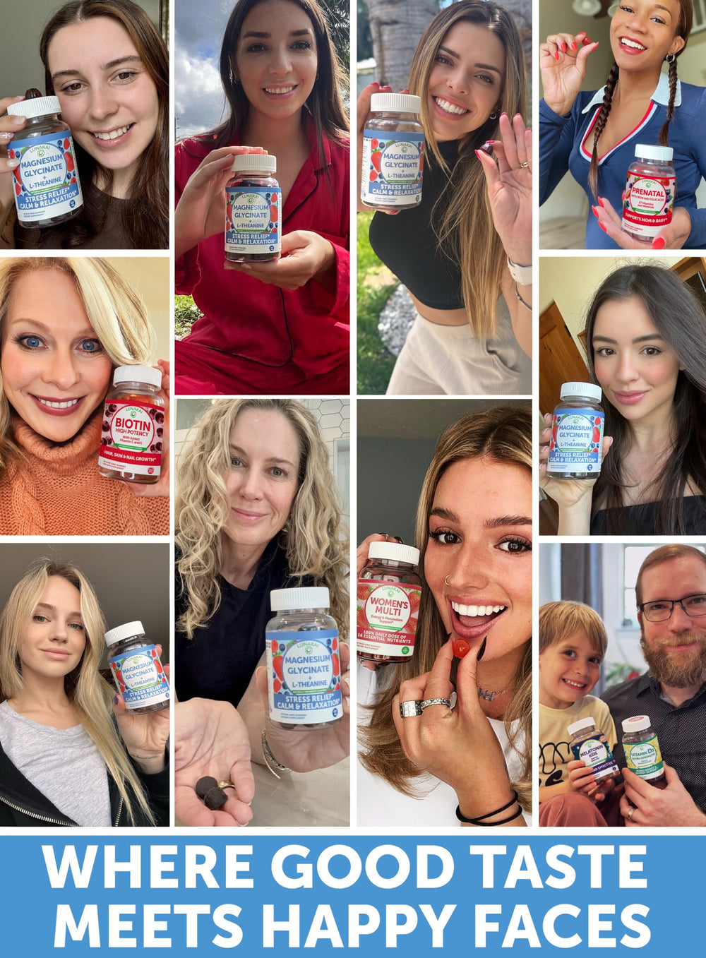 Lunakai kids gummies visual shows gentle chewables for growing tummies.