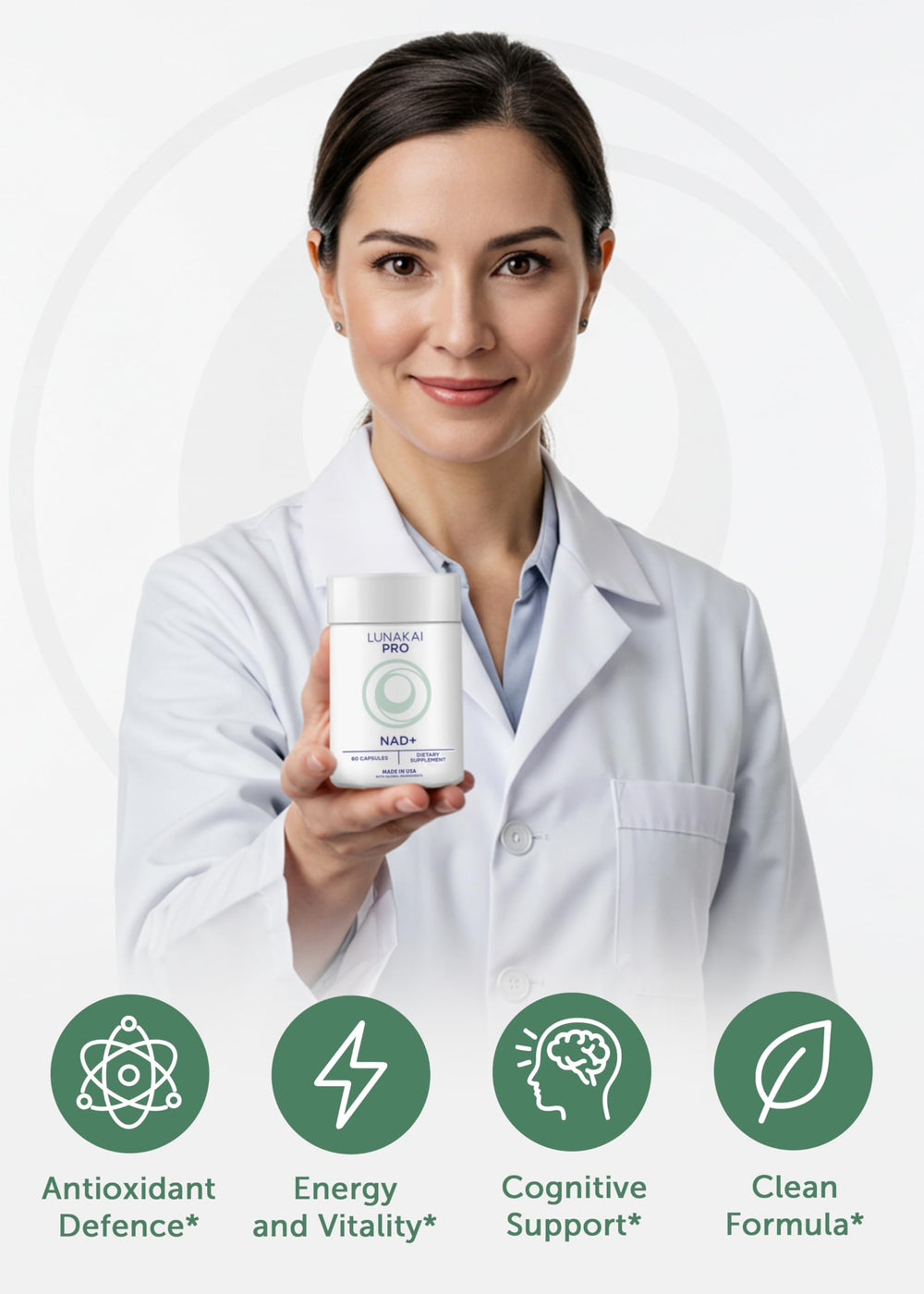 Clear allergen-free, non-GMO formulation for peace of mind.