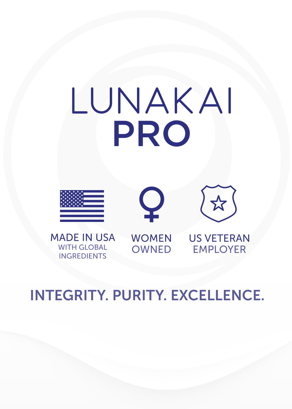 Lunakai Pro capsules pictured in hand for convenient daily supplementation.